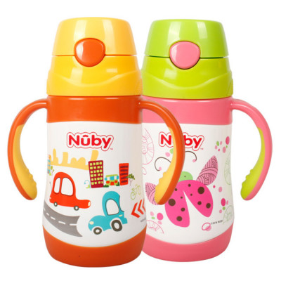 [ 10227-Nuby ] Bình uống nước giữ nhiệt bằng Inox, 2 chiều nóng lạnh, dung tích 280ml