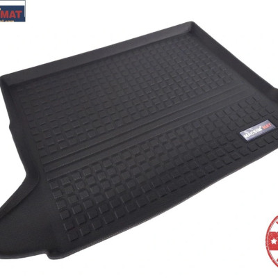 Thảm lót cốp xe ô tô Audi Q3 2013-2017 (nội địa), 2012(nhập khẩu) nhãn hiệu Macsim chất liệu TPV cao cấp màu đen (005)