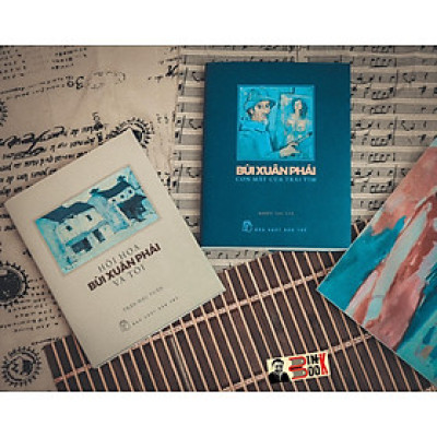 [combo 2 cuốn sách về Bùi Xuân Phái – kèm 165 tranh in màu minh họa của họa sỹ] HỘI HỌA BÙI XUÂN PHÁI và TÔI – BÙI XUÂN PHÁI con mắt của trái tim - Trần Hậu Tuấn và các nhà phê bình - NXB Trẻ (sách mới 2022)