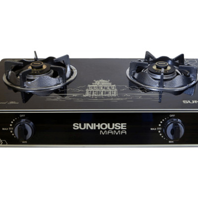 Combo Bếp Gas Dương Kính Sunhouse MaMa MMBB0787B Kèm Van Dây - Chính Hãng