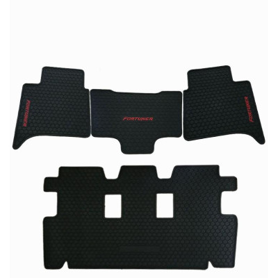 Thảm Lót Sàn Cao Su Đúc Cho Xe Ô Tô Toyota FORTUNER - Bền đẹp