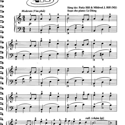 Piano Cho Thiếu Nhi - Tuyển Tập 220 Tiểu Phẩm Nổi Tiếng - Phần 3