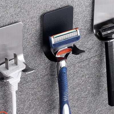 Giá Treo Cây Cạo Râu Cho Nam Phòng Vệ Sinh, Móc Treo Tường Đa Năng, Chắc Chắn, Sang Trọng. TakyHome 2011Bac