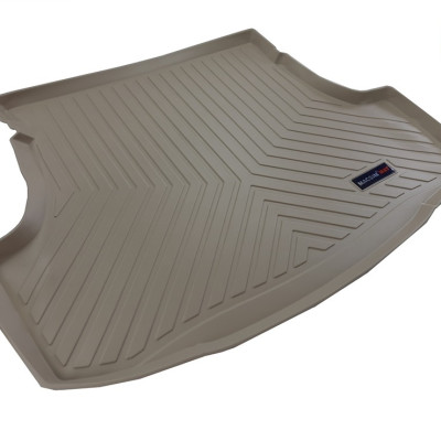 Thảm lót cốp xe ô tô TOYOTA YARIS 2013- 2017 nhãn hiệu Macsim chất liệu TPV cao cấp màu đen(285)