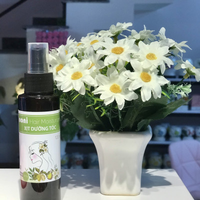 Xịt dưỡng tóc Trái nhàu – Noni Hair Moisturizer 120 ml - Tóc mềm mại, thơm dịu nhẹ, mộc mạc với hương hoa Nhài tự nhiên