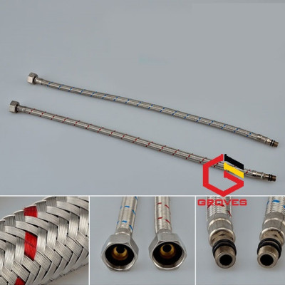 Vòi rửa mặt đa năng thân cao mạ vàng GR7013C (đầu và thân vòi đều xoay được 360 độ, mạ màu vàng nhạt - như hình)