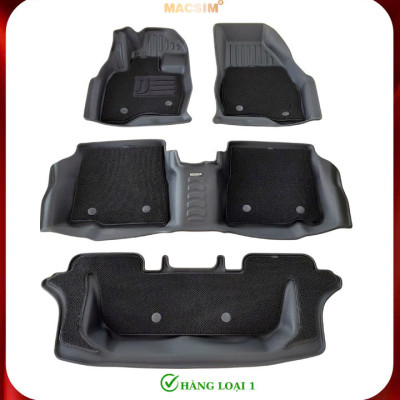 Thảm lót sàn ô tô 2 lớp cao cấp dành cho xe Ford Explorer 2011-2019 nhãn hiệu Macsim chất liệu TPV
