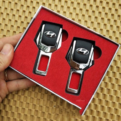 Chốt Cài Dây An Toàn Ô Tô Loại Cao Cấp - Bộ 2 Chiếc Ngắt chuông An Toàn Ô Tô, Nhiều Loại Logo Các Hãng Xe