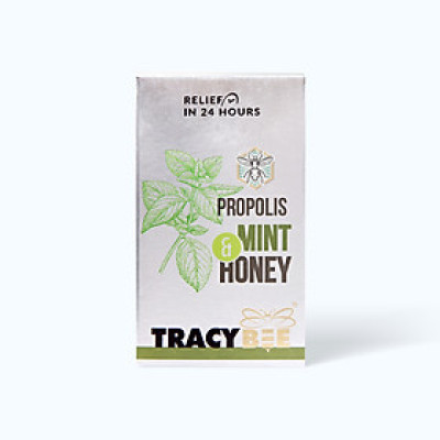 Xịt keo ong xanh vị bạc hà Tracybee hỗ trợ giảm ho kéo dài (Chai 30ml)