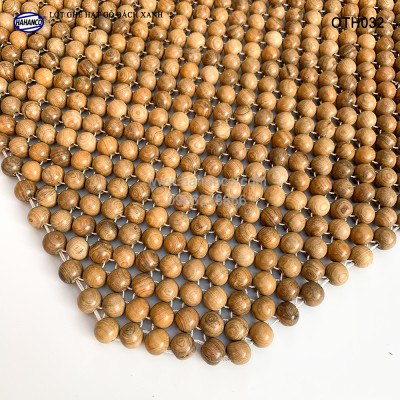 Lót ghế văn phòng, xe ô tô bằng hạt gỗ Bách Xanh Cao Cấp, hương thơm gỗ tự nhiên tốt cho sức khỏe - OTH032 - HAHANCO