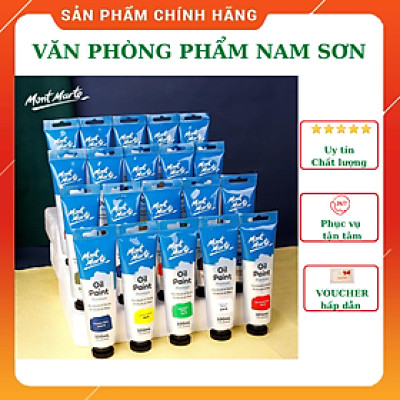Màu Sơn Dầu Tuýp- MONT MARTE OIL PAINT 75 ML