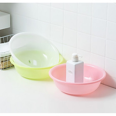 Combo 03 chậu nhựa tròn Inomata Nhật Bản 4,2 Lít 