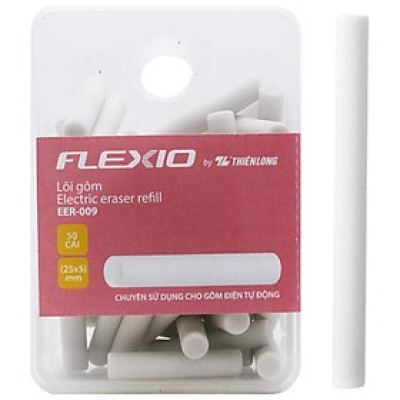 Hộp 50 Lõi Gôm Điện Tự Động Flexio - Thiên Long EER-009 (50 Lõi/Hộp)