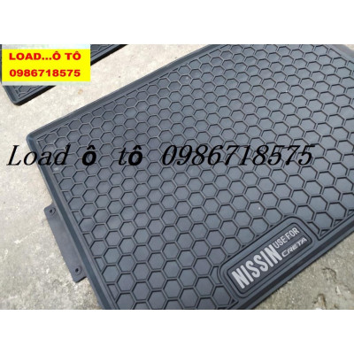 Thảm Lót Sàn Cao Su Đúc Xe Huyndai CRETA 2022-23 Mẫu Tổ Ong Không Mùi Cao Cấp