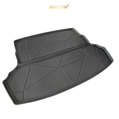 Lót cốp xe ô tô (qd) Hyundai Accent 2018-2021 chất liệu TPV thương hiệu Macsim màu đen