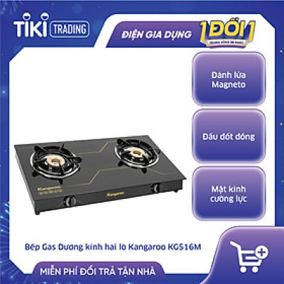 Bếp Gas Dương Kính Kangaroo KG516M - Hàng chính hãng