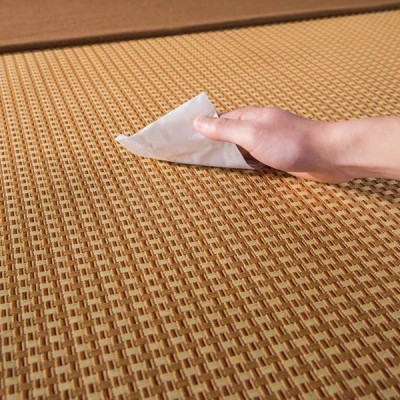 Chiếu điều hòa sợi mây tre đan tổng hợp lót vải không dệt cao cấp hàng xuất khẩu 2 mặt giá rẻ 1m2 1m6 1m8 D Danido