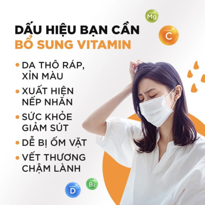 Viên uống vitamin tổng hợp DHC Multi Vitamins Nhật Bản 30 - 90 ngày bổ sung 12 loại vitamin