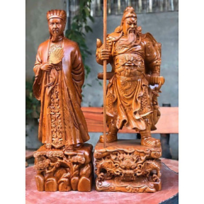 Tượng khổng minh gia cát lượng bằng  kt cao 50×16×14×