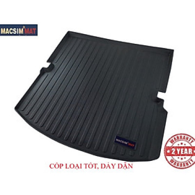 Thảm lót cốp xe ô tô Acura MDX (7 chỗ) 2014-đến nay nhãn hiệu Macsim chất liệu TPV cao cấp màu đen( D0187)