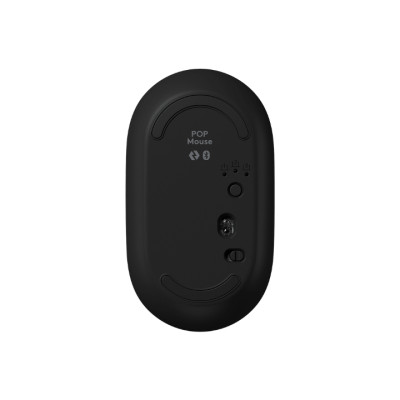 Chuột không dây Logitech Pop Mouse màu vàng-Hàng chính hãng