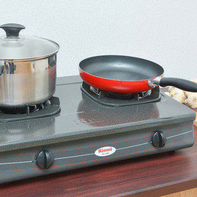 Bếp Gas Dương Đôi Rinnai RV-360 GMN – Đen- Hãng chính hãng