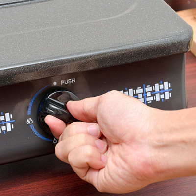 Bếp Ga Đôi Rinnai RV-377(G)N - Đen - Hàng Chính Hãng