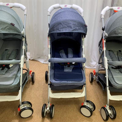 Xe đẩy gấp gọn cho bé Mastela A2 - Xe đẩy em bé khung Aluminum cao cấp siêu nhẹ và bền bảo hành 12 tháng