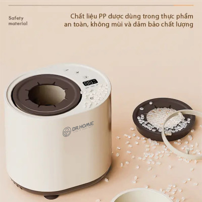 [CHÍNH HÃNG] Máy lắc sữa giữ ấm hâm sữa đa năng DrHomie G63