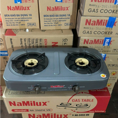 Bếp gas đôi để bàn NaMilux NA-590AFM | Hàng Chính Hãng