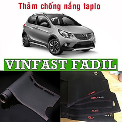 Thảm Taplo Da Carbon Xe Vinfast Fadil