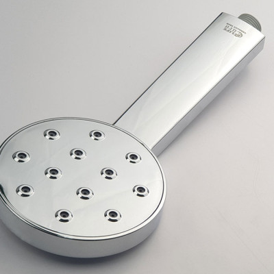 Combo đài sen và tay sen tròn nhựa ABS mạ Chrome cao cấp Eurolife EL-DST 01 (Trắng bạc)