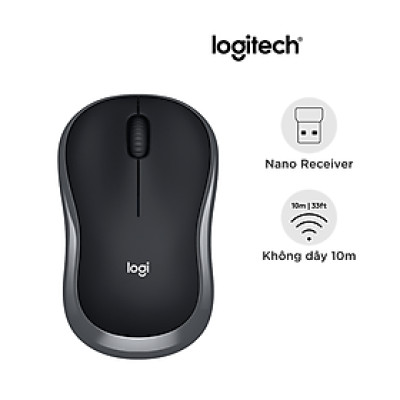 Chuột không dây Logitech B175 - Hàng chính hãng DGW phân phối