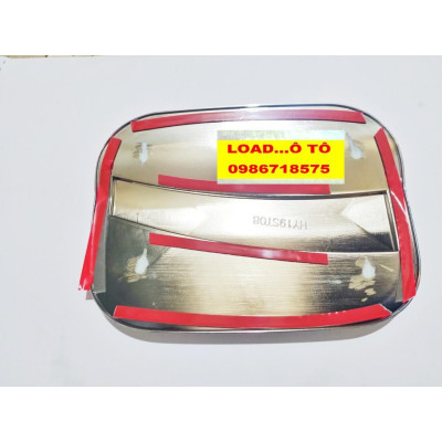 Ốp Nắp Xăng Mạ Crom Huydai Santafe 2022-2018 Cao Cấp