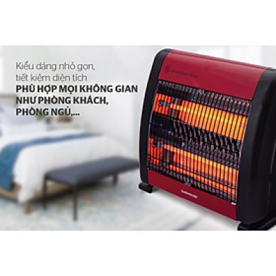 Sưởi Điện Hồng Ngoại SUNHOUSE SHD7013 800W- Hàng chính hãng