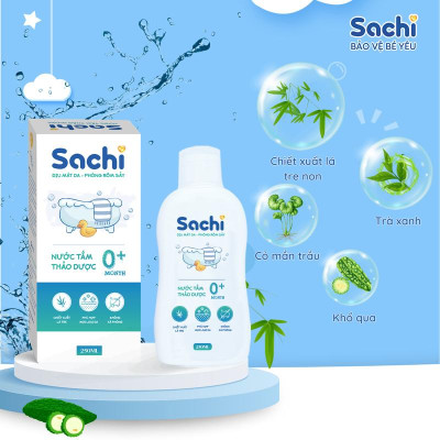 Combo 1 Gạc răng miệng cho bé 30 gói và 1 xịt chống sâu răng an toàn 30ml Sachi - Tặng 1 Xịt chống muỗi Sachi