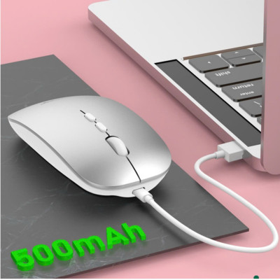 Chuột Không Dây Chính Hãng ACER OMR050 - Bluetooth 5.0 + Wireless 2.4G - Pin sạc Type-C - Chống ồn Dùng Cho Máy Tính Bảng SamSung Tab , iPad, PC, laptop , MacBook, Điện Thoại Smartphone - Hàng Chính Hãng