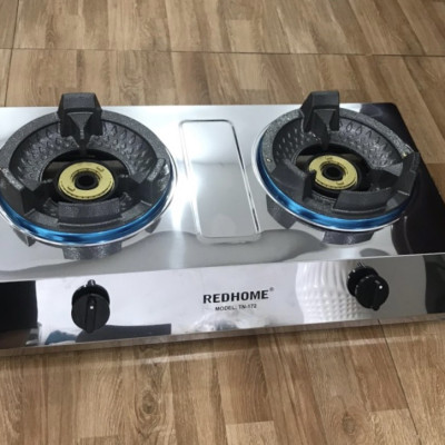 Bếp Khè Gas 2 Lò Bán Công Nghiệp REDHOME - Hàng Chính Hãng