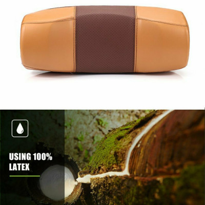 Gối tựa đầu ô tô cao cấp nhãn hiệu Macsim CHP03B màu đen, nâu, be (không gồm giá cài điện thoại)