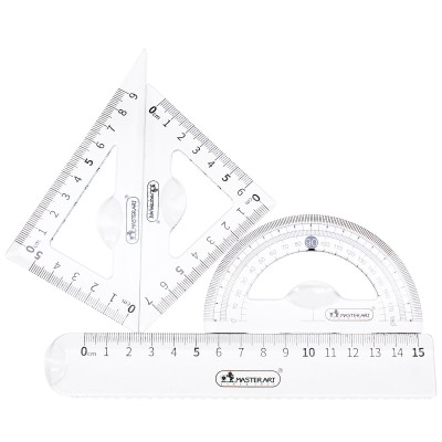 Bộ Thước Eke 4 Món - Masterart ZL-01
