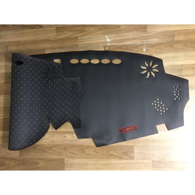  THẢM CHỐNG NẮNG TAPLO DA CARBON DÀNH CHO XE _Kia Cerato 2016-2018