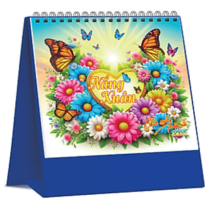 Lịch Tết 2026 - Lịch Bàn Chữ A Đứng (19x17) Nhiều Chủ Đề