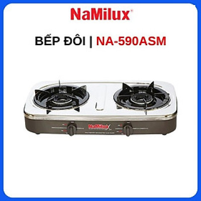 Bếp gas đôi để bàn Namilux 590SM | Hàng Chính Hãng 