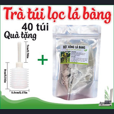Bột lá bàng xông rửa vùngkín ,thông vòi trứng ( có che tên sản phẩm )