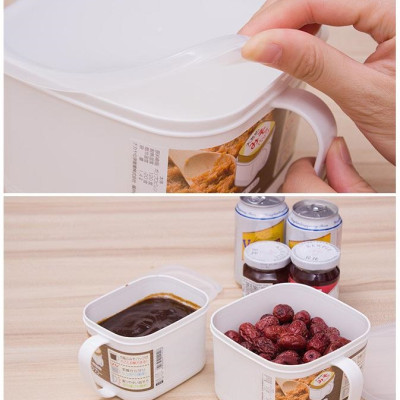 Hộp thực phẩm có tay cầm Nakaya, nắp đậy kín giúp cất giữ và bảo quản thực phẩm một cách an toàn & tiện lợi - nội địa Nhật Bản 