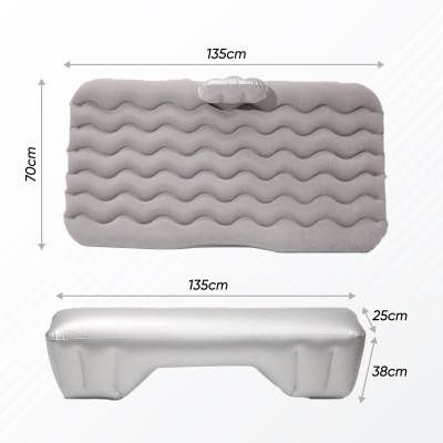 Giường nệm hơi gấp gọn dễ mang đi du lịch cho xe hơi, ô tô 4 đến 7 chỗ | Tiện lợi, dễ dàng sử dụng mang lại giấc ngủ ngon cho người sử dụng [Tặng kèm bơm nệm 12V]