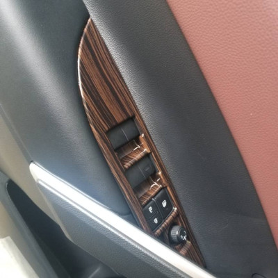 Ốp nội thất mẫu Vân Đá - Vân Gỗ nhựa ABS cao cấp cho xe Toyota Cross 2020 - 2022