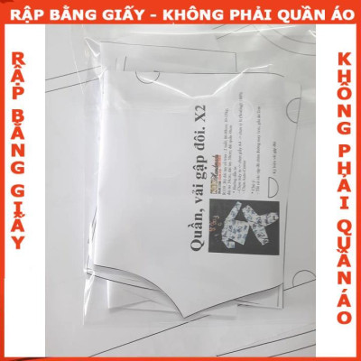 Rập giấy bộ dài thun bé trai mã B24 (BẢN VẼ)