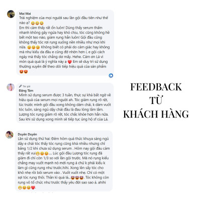 SERUM GIẢM GÃY RỤNG TÓC HAIR RECOVERY SERUM 50ml