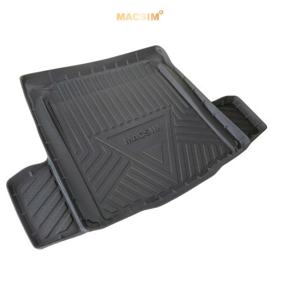 Thảm lót cốp xe ô tô BMW 3 series 320i/330i 2022+ nhãn hiệu Macsim chất liệu TPV cao cấp màu đen